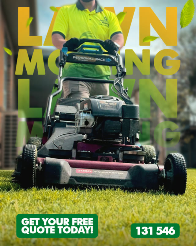 Social post: Lawn mowing promo